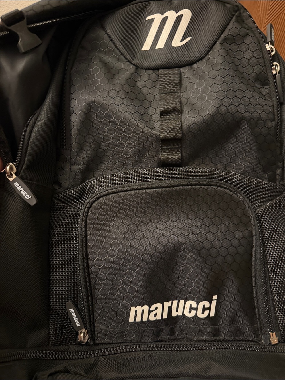Marucci Men's Black Backpack - Performance Sport Pack - Picture 2 of 5